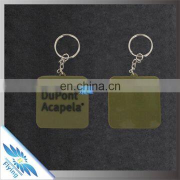 customized pvc keychain/ silicone keychain with personalize letters or logo