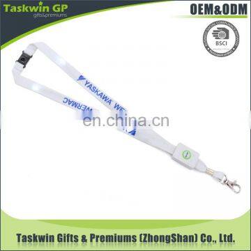 Promotional LED Flashing Lanyards LED Glowing Printing Lanyards photo-4