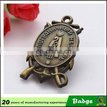 Custom Enamel Metal Wing Lapel Pin Badge/ Military Badge photo-3