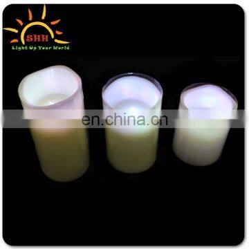 Battery Operated Flicker Real Wax LED Candle with Dancing Flame