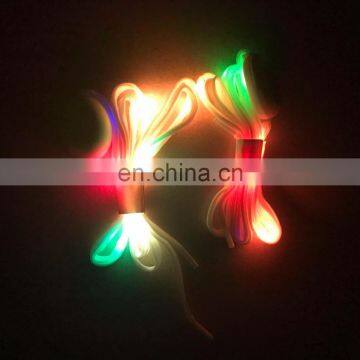 Top Level Magic Light up Led Bead Shoelace Shoelace Clips Kids