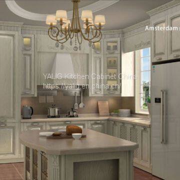YALIG Solid Wood Kitchen Cabinet