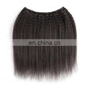 2017 Hot Sale 8a Grade Natural Raw Indian Hair Kinky Straight Hair photo-2