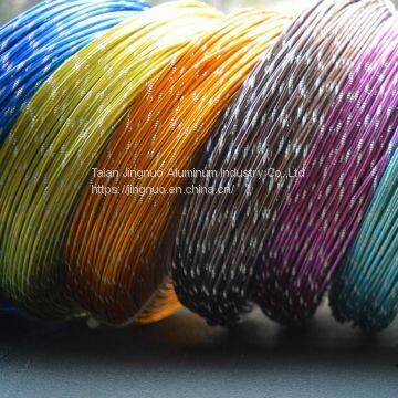 Different yellow suitable for DIY articles aluminium wire