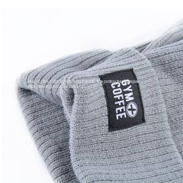 Customize Made Brand Casual Hat Knitted Beanie Skull Hat photo-4