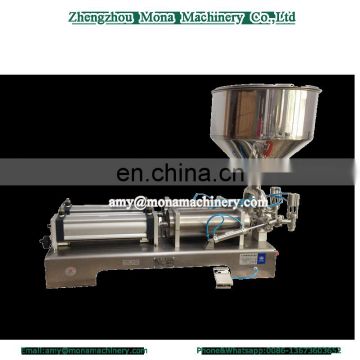 High performance industrial Semi automatic pneumatic sauce piston filling machine bottling machine