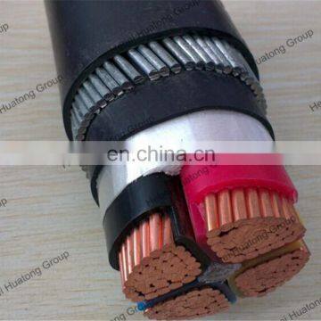 low voltage xlpe insulated 4 core under armoured 120mm power cable