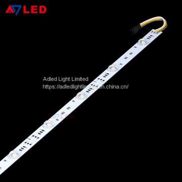 Adled Light Customized Led Backlight Rigid Strip 3020 Smd CCT 24v 160 Lens Diffuser Led Light Bar photo-2