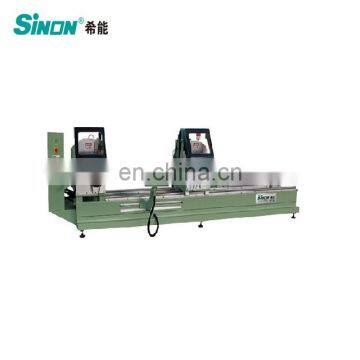 Aluminum window door making machine double mitre saw