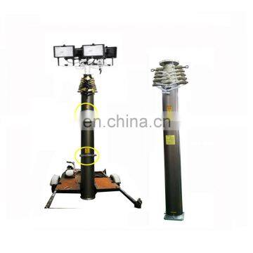 Pneumatic Telescopic Mobile Vehicle Mounted Light Tower