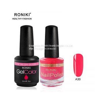 RONIKI Matching Gel & Nail Polish Matching Gel Polish Set Matching Gel Polish Kit photo-5