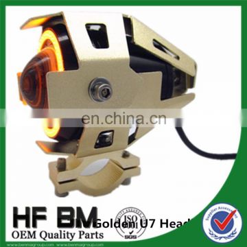 Motorcycle Parts Manufacturer, U7 Angel Eye Headlamp for Motorcycle Light Parts