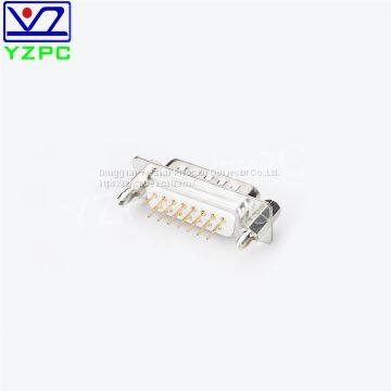 D-SUB DP 15Pin Connector Male Two Row Welded Plate Riveting Harpoon 6.0 The Lock10.0 Screw photo-3