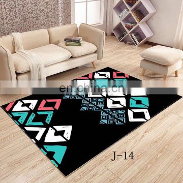 Chinese custom 3D printed  floor carpets for living room