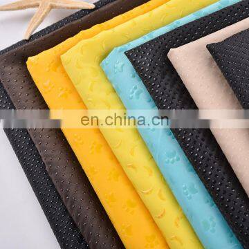 Factory Wholesale High quality 100% polyester non-slip/anti-slip pvc/silicone dotted oxford fabric