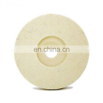 China Supplier High Quality Custom Size Wool Felt Polishing Wheel photo-3