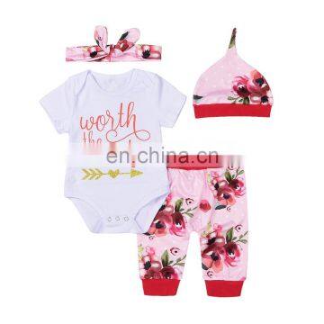 autumn europe low MOQ rompers suit baby clothing sets