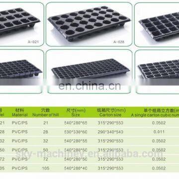 Black Plastic Cell Seeding and Nursery Seed Sprouter Tray photo-4