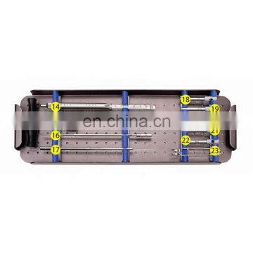 China Manufacture Bone Surgery Instruments Small Fragment Locking Plates Instruments Set Orthopedic Surgical Implants photo-3