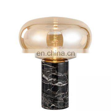 Турецкий светодиодный настольный ламп-дизайн с мраморным основанием, декоративный свет для спальни photo-2