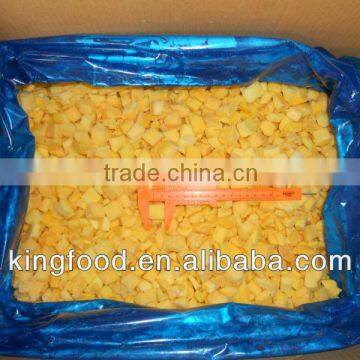 Nely processed mango frozen mango pulp diced mango