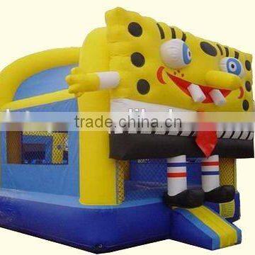 Cheap inflatable Sponge bob bounce house