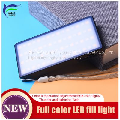 OEM Live Beauty RGB Small LED Photography LightFunctional Portable Light Anchor Lightlive Beauty RGB Small LED Photography videoLight Fill Light Functional