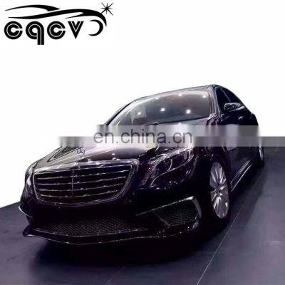 2014-2017 body kits for Mercedes Benz S class W222 upgrade to S65 A.M.G tuning parts