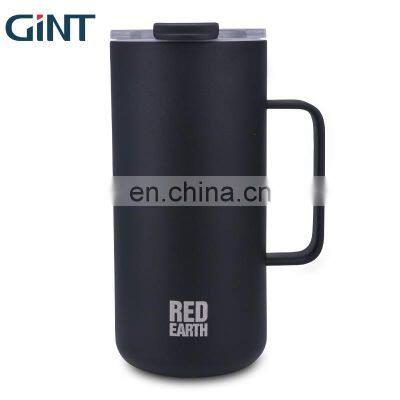 Gint 700ml Large Long Straight Outdoor Home Coffee Stainless Steel Mug