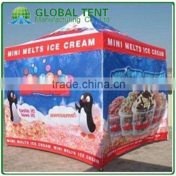 Custom Print Aluminum Pop Up Pagoda Trade Show Tent 3x3m ( 10ft X 10 Ft), Printed Canopy & Valance, 4 Full Walls photo-4