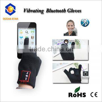 Bluetooth Work Glove handsfree Touch screen tips Can talk while working Vibration to remind phone calls