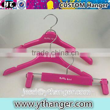 YY0519 Baby Shops Plastic Clothes Hanger Kids Fashion Clothes Plastic Hanger photo-6