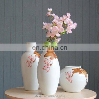 Hand painted ceramic wedding decoration flower vase