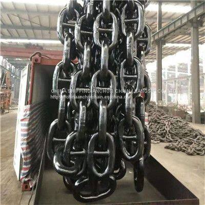 Manufacturer Price Marine Anchor Chain with ABS, CCS, Dnv, Kr, Lr, BV, Nk, Rina, Certificate