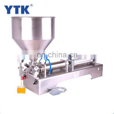 Semi-Automatic Pneumatic Paste Filling Machine for Cream Gel