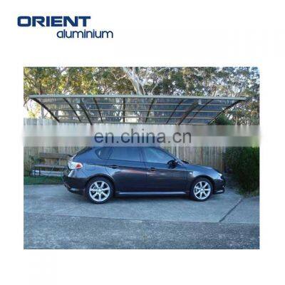 Outdoor Aluminum Carport Car Shelter Car Roof With Polycarbonate Roof