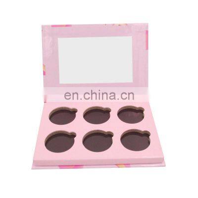 Cruelty Free Vegan Makeup Magnetic Cardboard Pan Private Label Cardboard Glitter Packaging Company