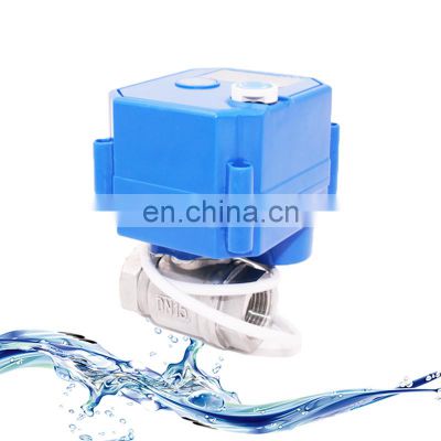 CWX-25S Visible DC22V motorized control valve with Manual override function