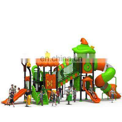 Kids Outdoor Playground New Design amusement park Equipment Plastic Playhouse Children Outdoor Playground Toy For Park