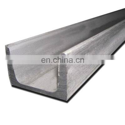 Professional Customized 304 316 Stainless Steel u Channel