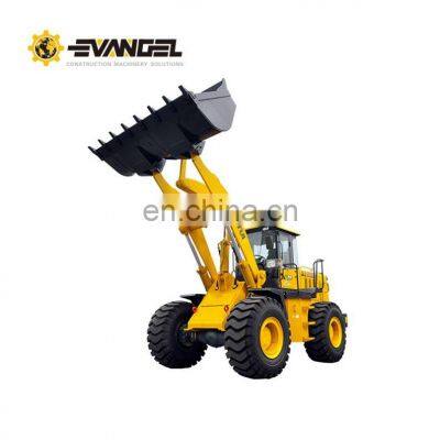 2022 Evangel China Shantui SL30WN Wheel Loader Transmission China 3Ton Tractor Front End Wheel Loader photo-4