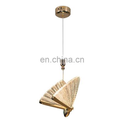 Nordic Butterfly Led pendant Lights Indoor Hanging Lamp Bedside Staircase Home Modern Bedroom Art Ceiling Pendant Lamps