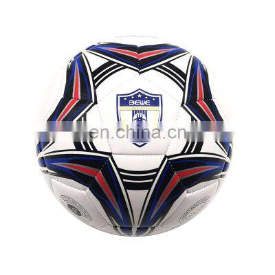 Professional Wear Resistant Size 5 PVC Leather Butyl Bladder Training Soccer Ball photo-3