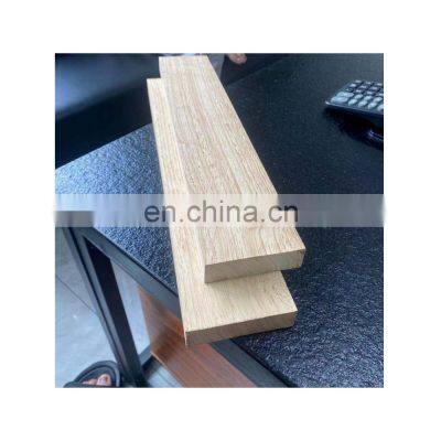 Carbonized rubber wood 2440*1220*18 strong stability Carbonized rubber wood finger joint board