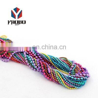 Fashion High Quality Metal Promotional Colorfully Ball Chain photo-4