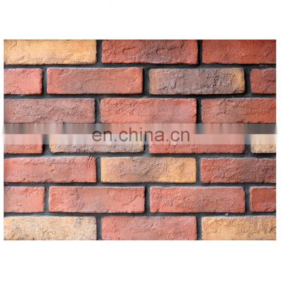 outdoor indoor faux artificial brick wall stone panels/ artificial stone/ brick panels