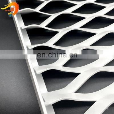 Aluminum Metal Suspended Mesh Fence Aluminum Expanded Mesh Ceiling
