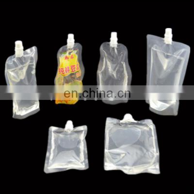 15ML/35ML/250ML/500ML/2L Custom printed juice pouch spout pouch vodka spout bag