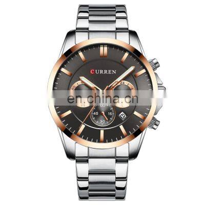 Brand CURREN Men's Watch Men's Calendar Business Watch Multi-function Six-hand Steel Band Quartz Watch photo-4