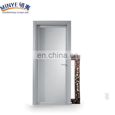 interior glass door design for bathroom/aluminum bathroom door for house